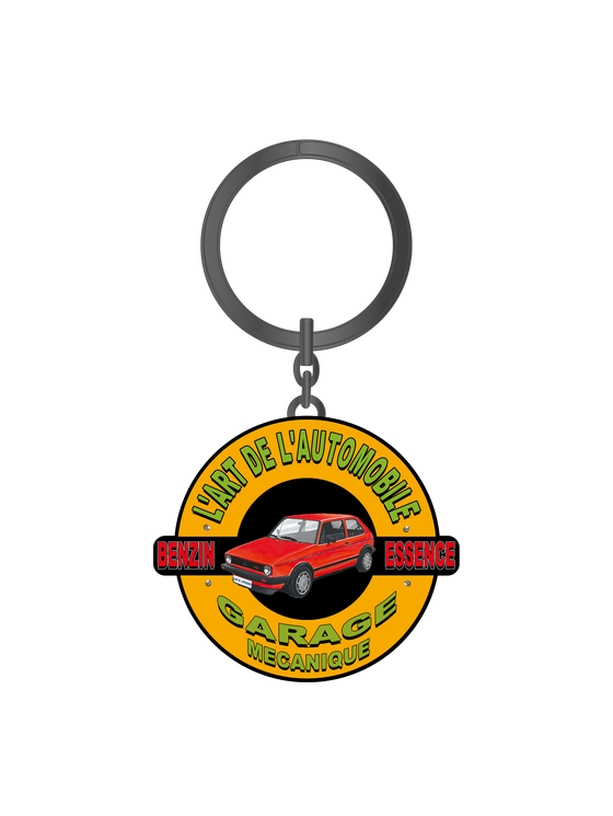 GOLF GARAGE KEYCHAIN BLACK EDITION