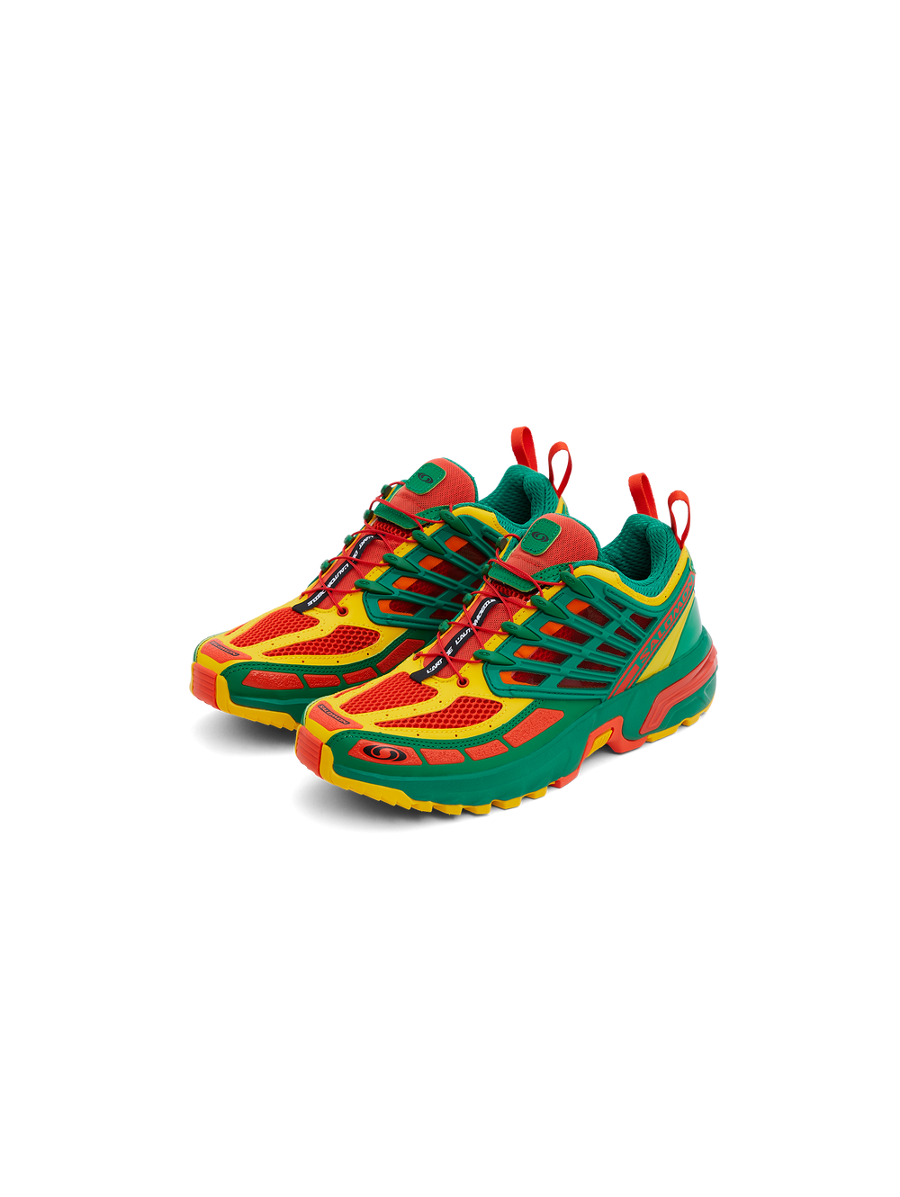 L'ART ACS PRO ADVANCED LEMON AMAZON CLASSIC LOGO COLORS - SALOMON & KAR COLLABORATION