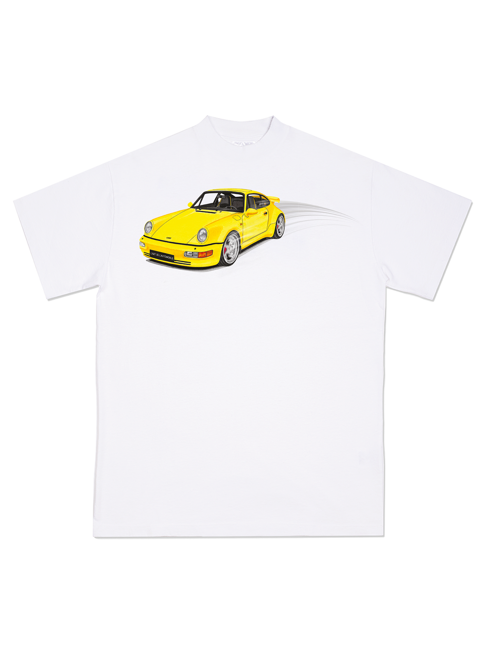 YELLOW FAST 964 GRAPHIC T-SHIRT