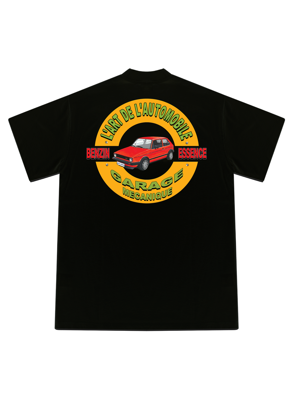 CLASSIC GARAGE GRAPHIC TEE BLACK - LIMITED EDITION