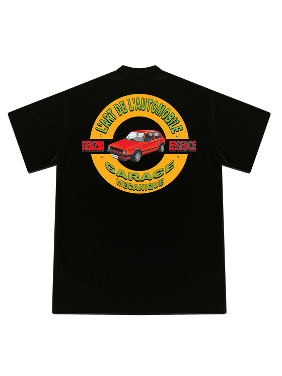 CLASSIC GARAGE GRAPHIC TEE BLACK - LIMITED EDITION