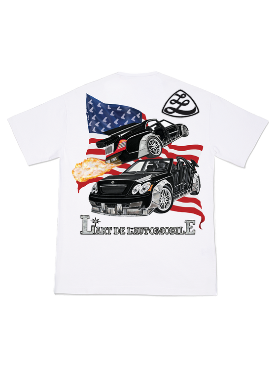 ARCHIVE OTIS VIDEO CLIP WHITE T-SHIRT (LOW NECK)