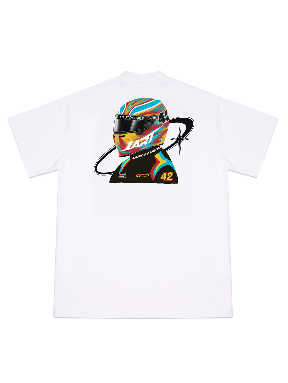LART DRIVER T-SHIRT WHITE